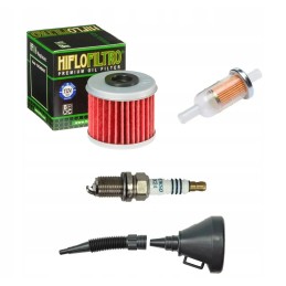 Fuel oil filter, funnel lights, honda crf 450 02