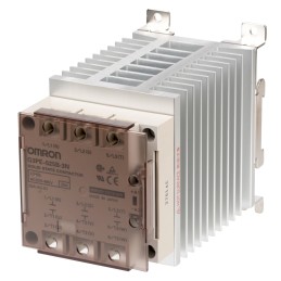 1 pcs - Omron G3PE Three Phase Series Solid State Relay, 25 A Load, DIN Rail Mount, 264 V ac Load, 30 V dc Control