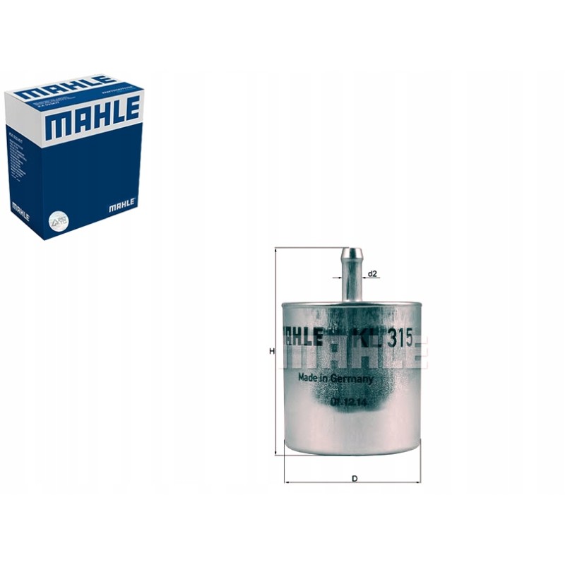 Fuel filter bmw f 800 gs 06 07 mahle