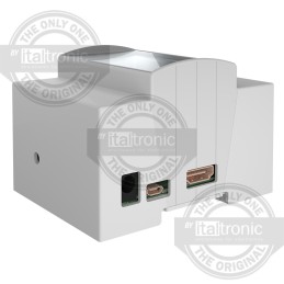 1 pcs - Italtronic Solid Top Enclosure Type, ABS, Polycarbonate DIN Rail Enclosure Kit