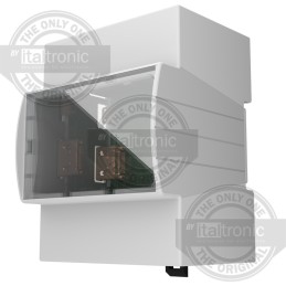 1 pcs - Italtronic Solid Top Enclosure Type, ABS, Polycarbonate DIN Rail Enclosure Kit