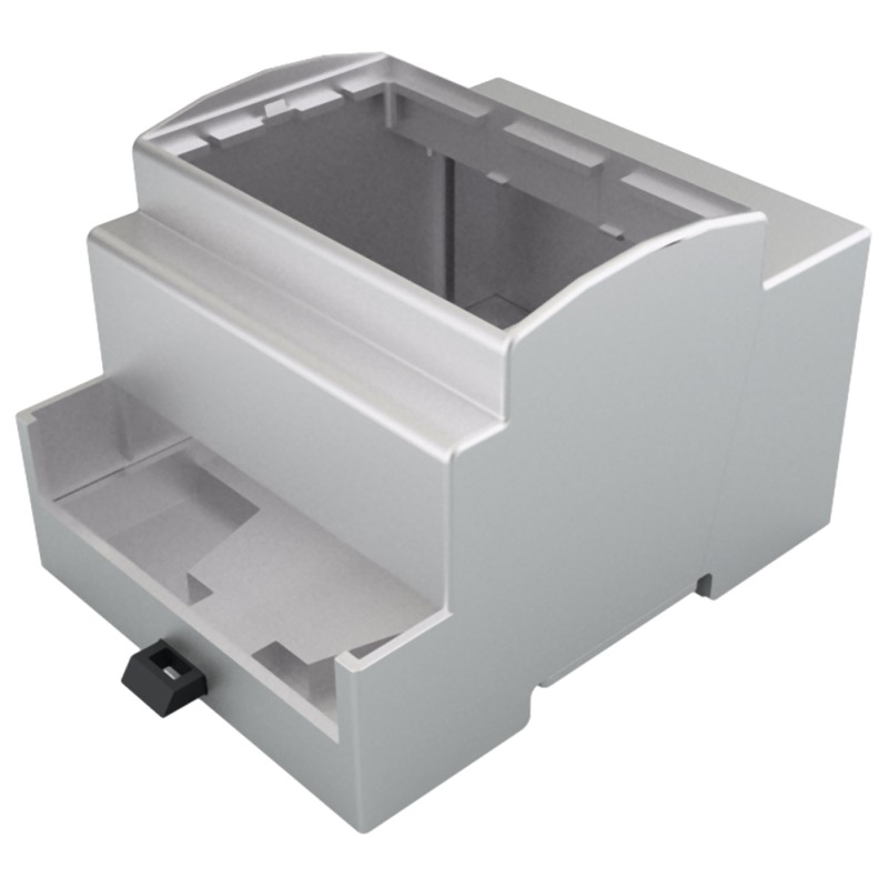 1 pcs - Italtronic DIN Rail Enclosure Enclosure Type Modulbox XTS Series , 90 x 53mm, ABS, Polycarbonate DIN Rail Enclosure
