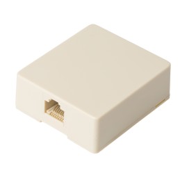 1 pcs - Decelect RJ45 Wall mounting box