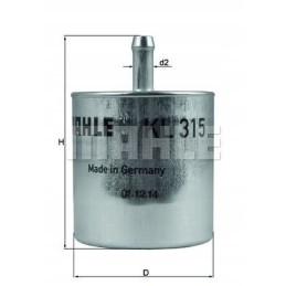 KL 315 Mahle fuel filter