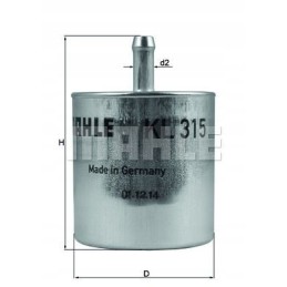 Fuel filter class 315 Mahle