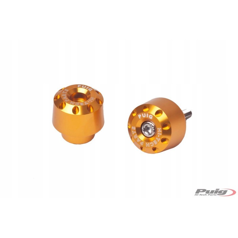 Short handlebar ends for Kawasaki