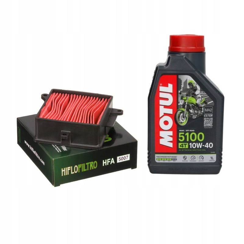 Kymco Agility 125 set, oil filter, 12-inch wheel