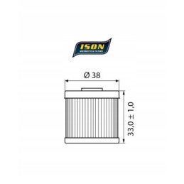 Oil filter moto honda crf 250 20 maxgear ison 116