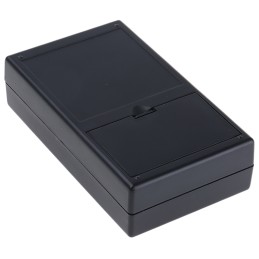 1 pcs - CAMDENBOSS 2900 Series Black ABS Handheld Enclosure, Integral Battery Compartment, 105 x 61 x 28mm
