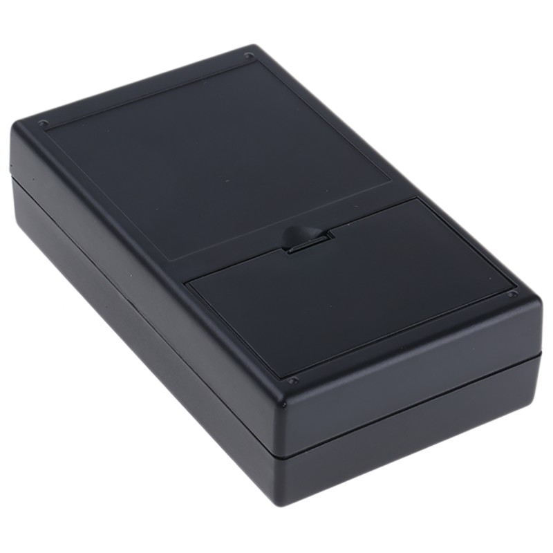 1 pcs - CAMDENBOSS 2900 Series Black ABS Handheld Enclosure, Integral Battery Compartment, 105 x 61 x 28mm