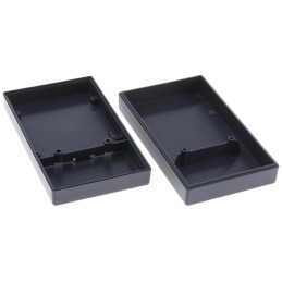 1 pcs - CAMDENBOSS 2900 Series Black ABS Handheld Enclosure, Integral Battery Compartment, 105 x 61 x 28mm