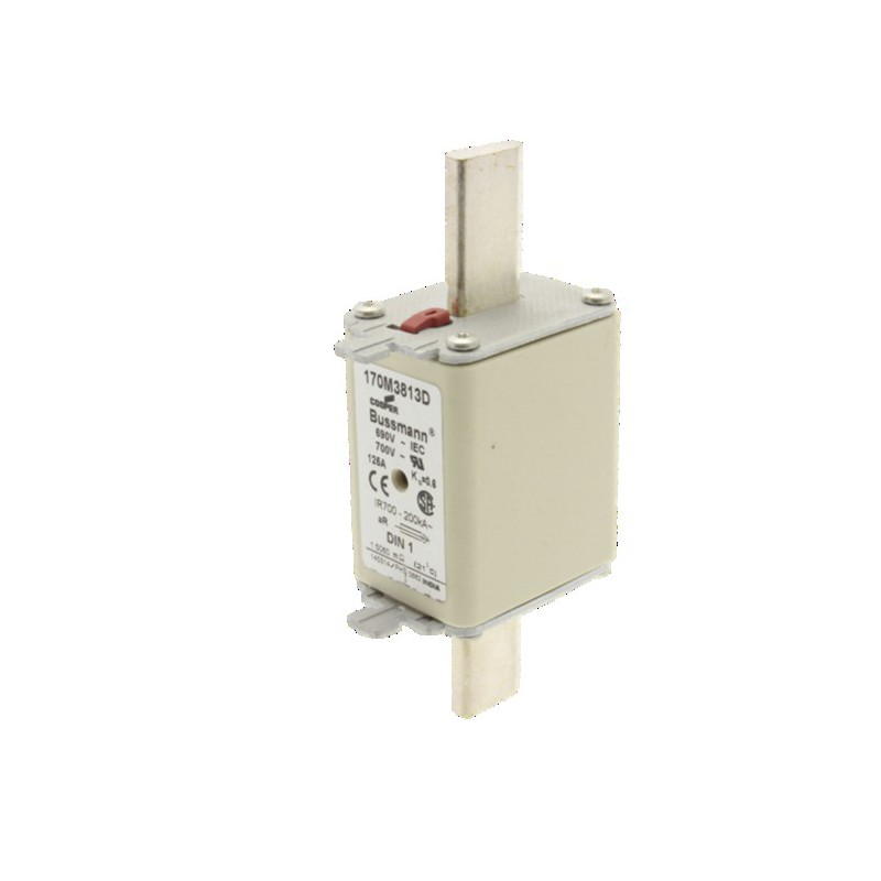 1 pcs - Eaton 125A Centred Tag Fuse, NH1, 690V