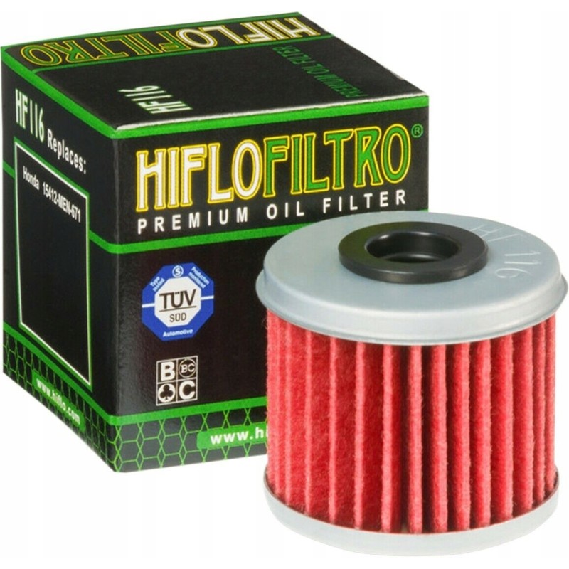 Oil filter hiflofiltro hf116 hiflofiltro oil filter
