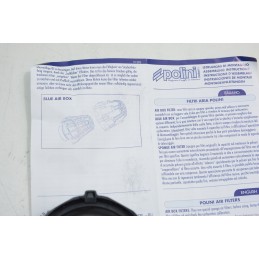 Polini air box straight air filter 32mm 5