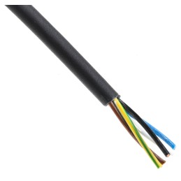 1 pcs - Lumberg Automation Straight Female 5 way M12 to Unterminated Sensor Actuator Cable, 5m