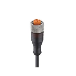 1 pcs - Lumberg Automation Straight Female 5 way M12 to Unterminated Sensor Actuator Cable, 5m