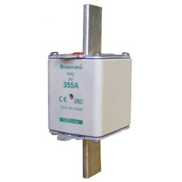 1 pcs - Eaton 355A Centred Tag Fuse, NH2, 500V ac