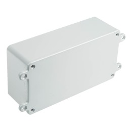 1 pcs - CAMDENBOSS 2000 Series Grey ABS Enclosure, IP54, Flanged, Grey Lid, 120 x 65 x 40mm