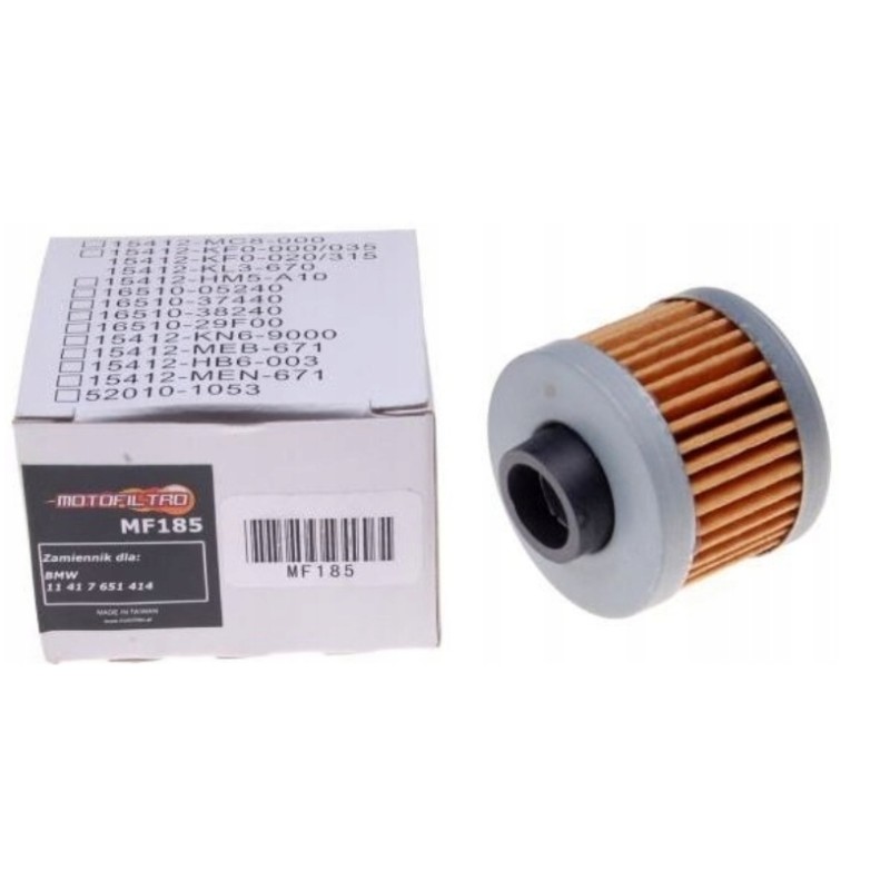Oil filter motofiltro mf185 peugeot satelis 125