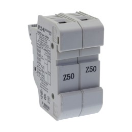 1 pcs - Eaton 30A Rail Mount Fuse Holder for 10 x 38mm Fuse, 2P, 600V ac