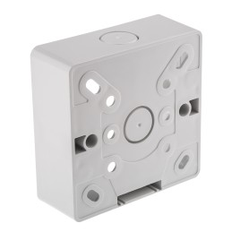 1 pcs - MK Electric PVC Back Box, 1 Gangs, 87 x 87mm