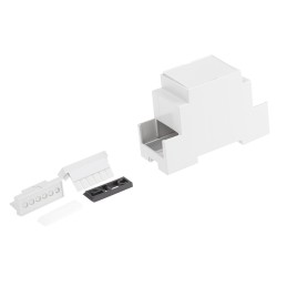 1 pcs - CAMDENBOSS Modular Enclosure Enclosure Type CNMB Series , 36 x 58 x 90mm, Polycarbonate DIN Rail Enclosure