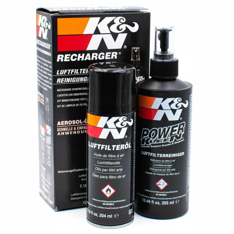 K n oil spray filter cleaning kit