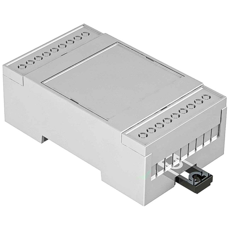 1 pcs - RS PRO Solid Top Enclosure Type, 90 x 53 x 31.9mm, Polycarbonate DIN Rail Enclosure Kit