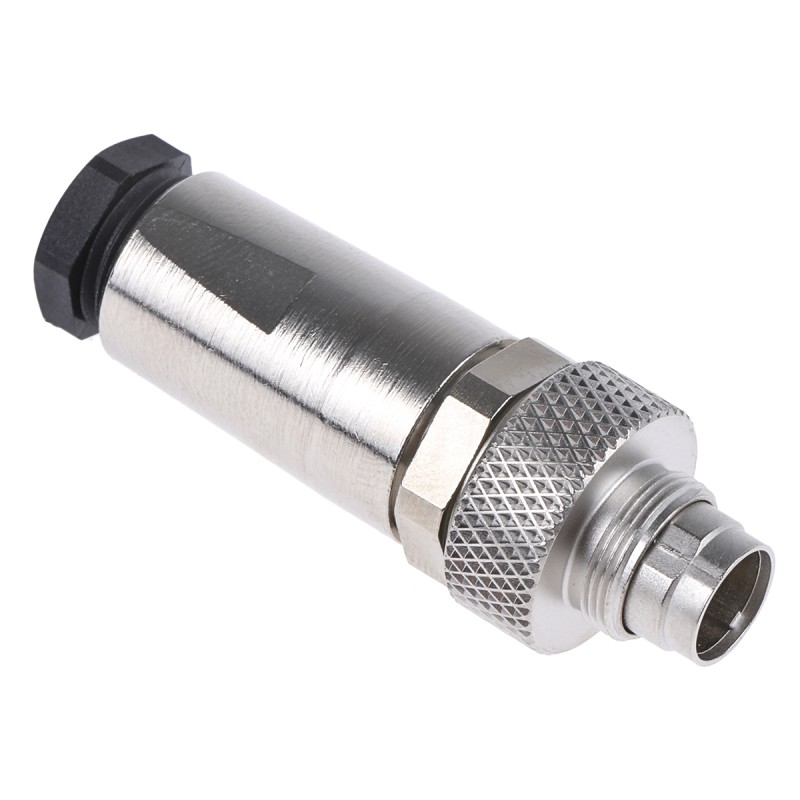 100 pcs - Binder Circular Connector, 7 Contacts, Cable Mount, M9 Connector, Plug, Male, IP67, 712 Series