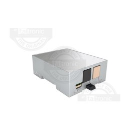 1 pcs - Italtronic Solid Top Enclosure Type, ABS, Polycarbonate DIN Rail Enclosure Kit