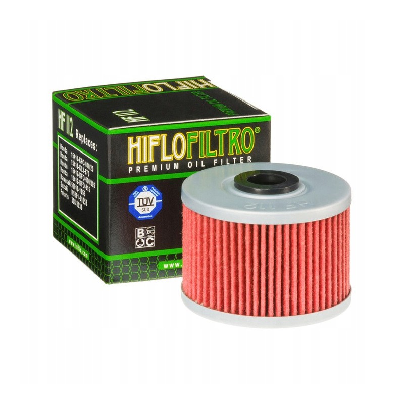 Oil filter hiflofiltro hf 112 suzuki kawasaki