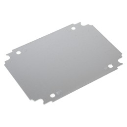 1 pcs - Schneider Electric Spacial Series Galvanised Steel Mounting Plate, 2mm H, 215mm W, 150mm L for Use with Spacial CRN,