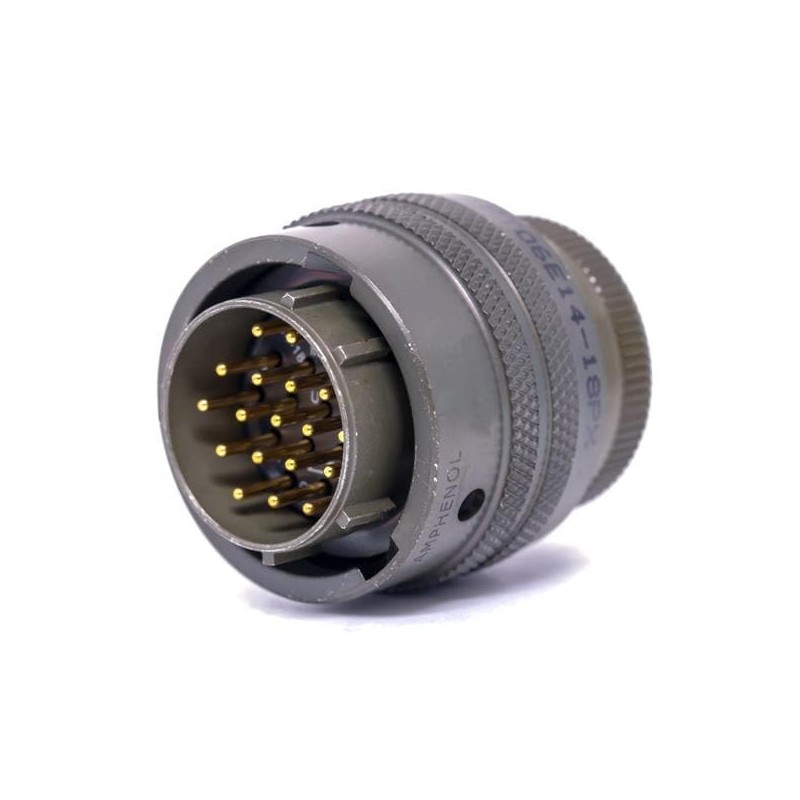 1 pcs - Amphenol Industrial 4 Way Circular Connector Receptacle, Socket Contacts