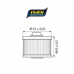 Ison 145 oil filter