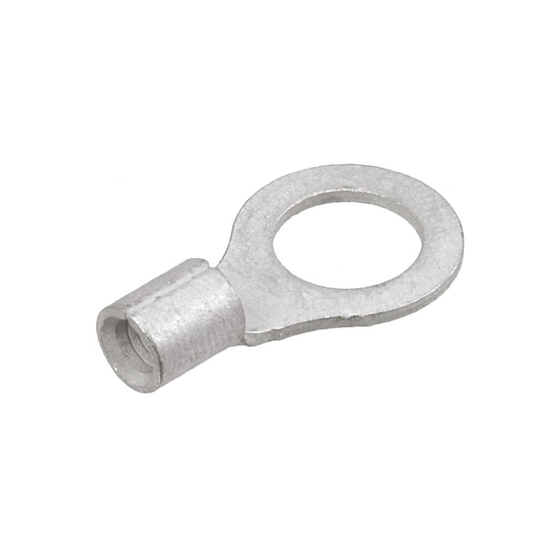 50 pcs - Molex, VersaKrimp Uninsulated Ring Terminal, M8 (5/16) Stud Size, 2.5mm² to 6mm² Wire Size