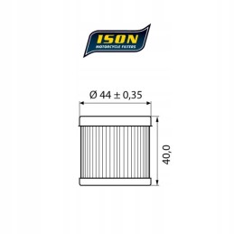 Premium oil filter ison 971 hf971 suzuki burgman