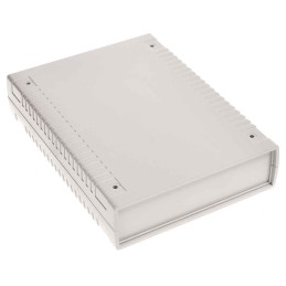 1 pcs - RS PRO Light Grey Polycarbonate Enclosure, IP53, 185.5 x 136 x 40mm