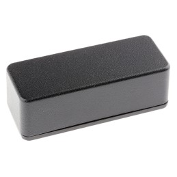 1 pcs - RS PRO Black Die Cast Aluminium Enclosure, Black Lid, 89.1 x 35 x 30.3mm