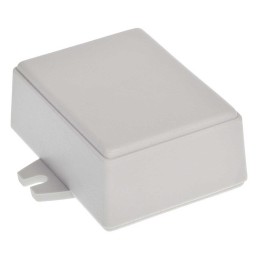1 pcs - RS PRO Light Grey ABS Enclosure, IP53, 66 x 49 x 28mm