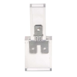 1 Bag of 25 - RS PRO Male to Male Spade Connector, Adapter, 6.35 x 6.35mm Tab Size