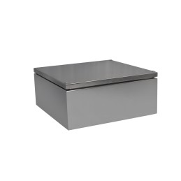 1 pcs - RS PRO 304 Stainless Steel Enclosure, IP66, 300 mm x 300 mm x 161mm