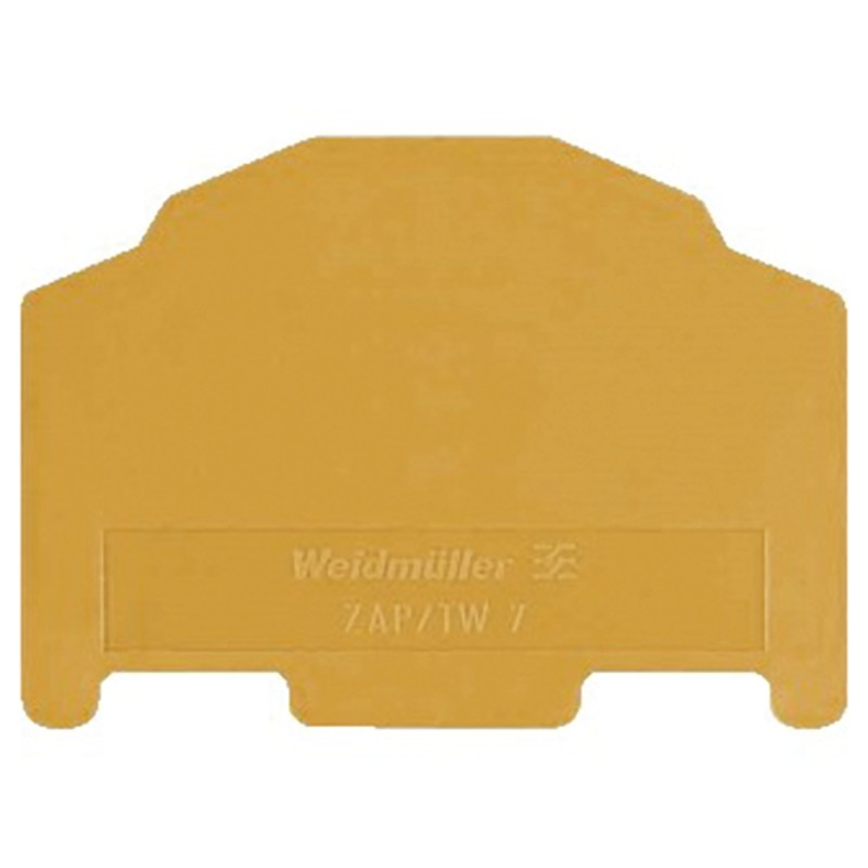 50 pcs - Weidmuller Z Series End Cover for Use with Modular Feed-Through Terminals