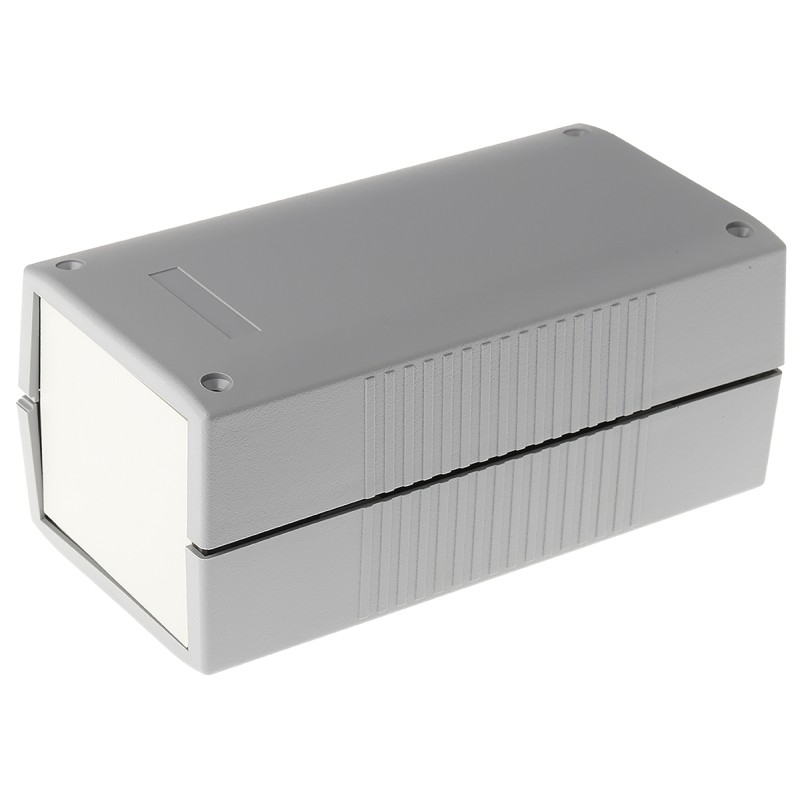 1 pcs - RS PRO Grey ABS Instrument Case, 190 x 100 x 80mm