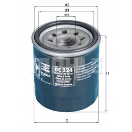 Oil filter oc 224 knecht