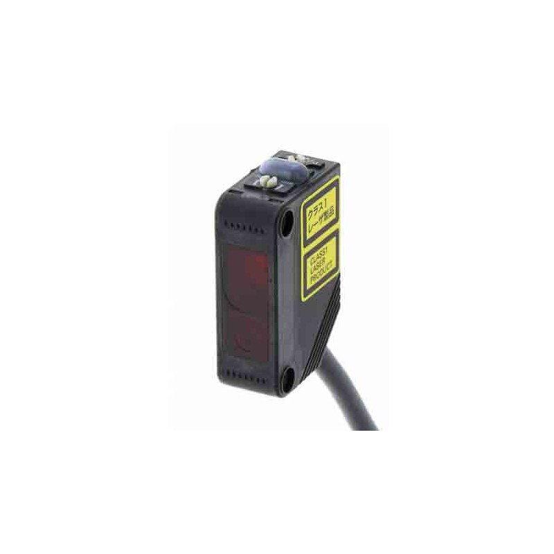 1 pcs - Omron Diffuse Photoelectric Sensor, Block Sensor, 20 - 300 mm Detection Range