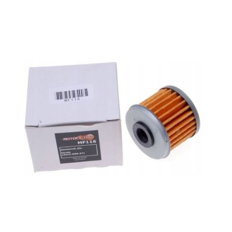 Oil filter motofiltro mf116 honda crf 250r