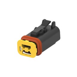 1000 pcs - TE Connectivity, Superseal Pro Automotive Connector Plug 4 Way, Cable Termination