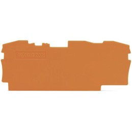 1 Bag of 25 - Wago TOPJOB S, 2006 Series End and Intermediate Plate for Use with 2006 Series Terminal Blocks, IECEx