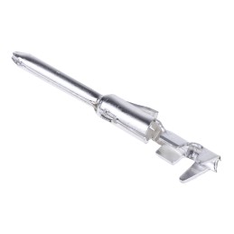 1 Bag of 25 - Amphenol Industrial Male Crimp Circular Connector Contact, Contact Size 20, Wire Size 22 - 20 AWG