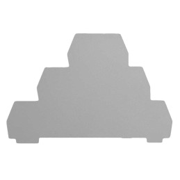 1 Bag of 25 - RS PRO End Plate for Use with Feed Through Terminal Block